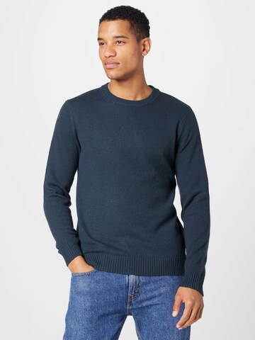 JACK & JONES Sweater in Blue: front