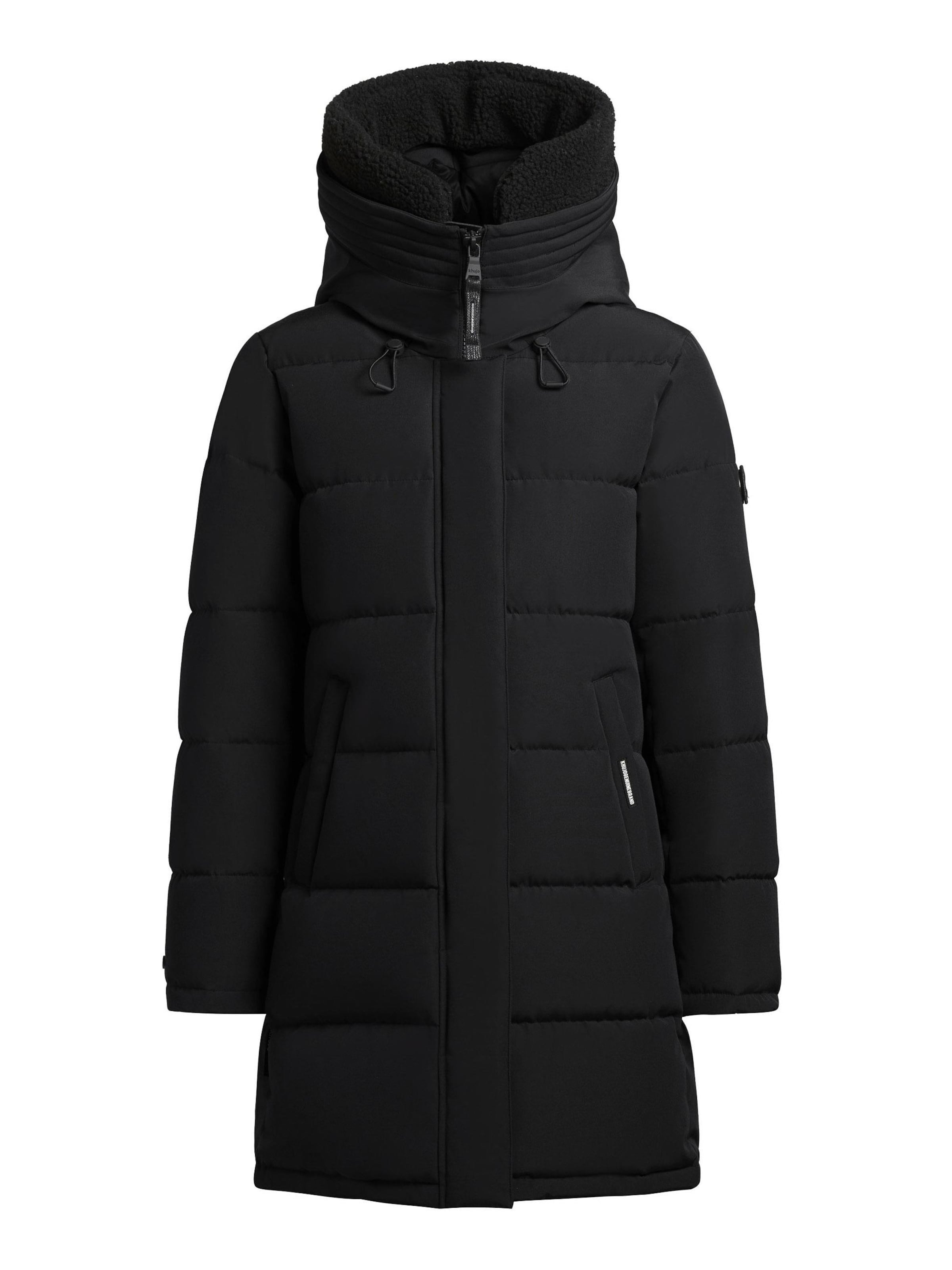khujo Winter coat 'Kelsi' in Black: front