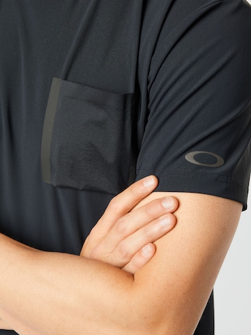 OAKLEY Sportshirt in Schwarz