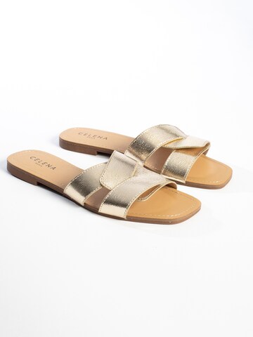 Sandales 'Celeste' Celena en or