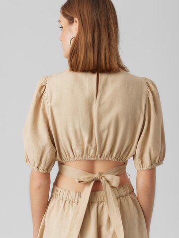 VERO MODA Kleid 'Seba' in Beige