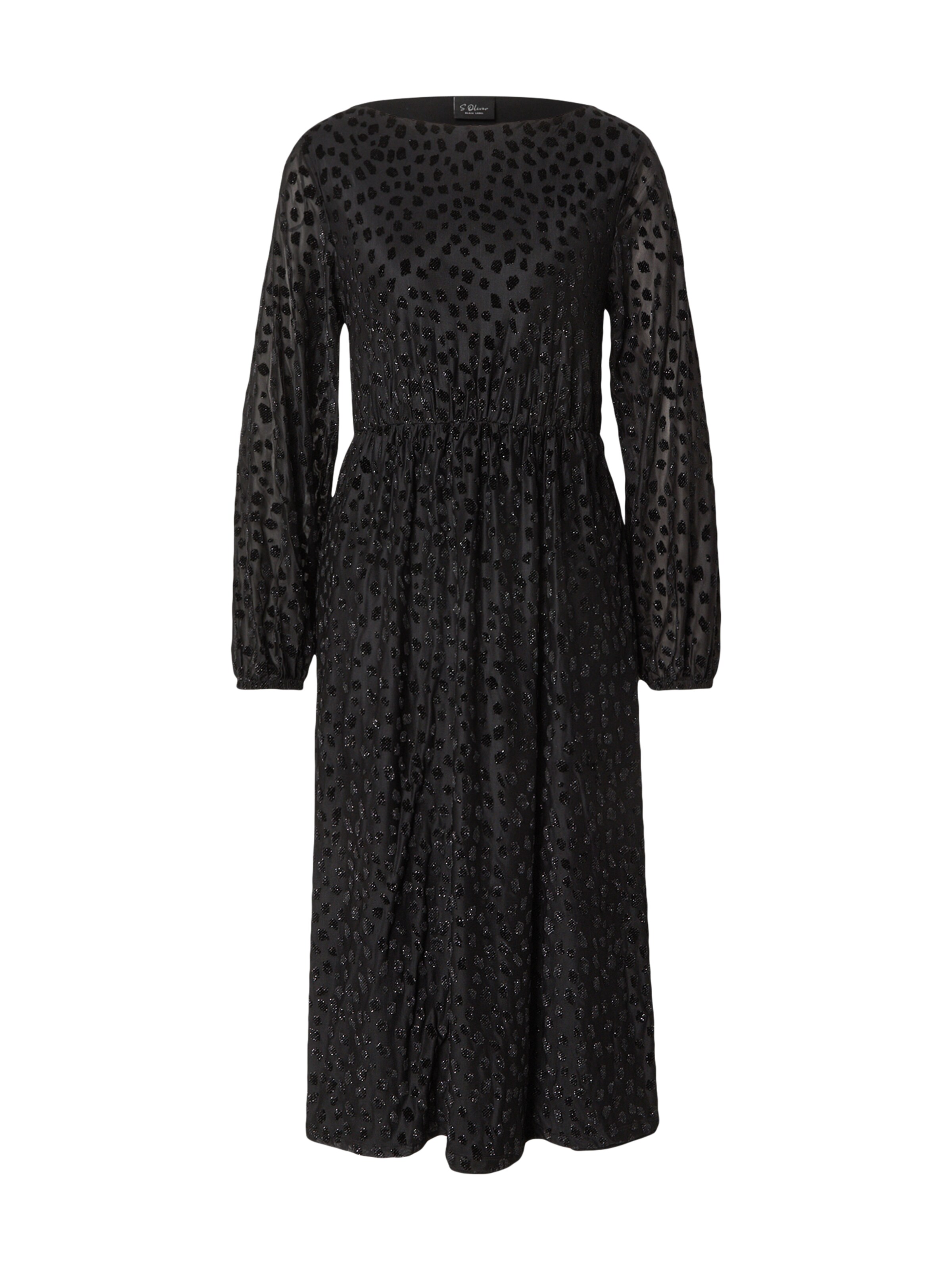 Robe s.Oliver en noir : devant