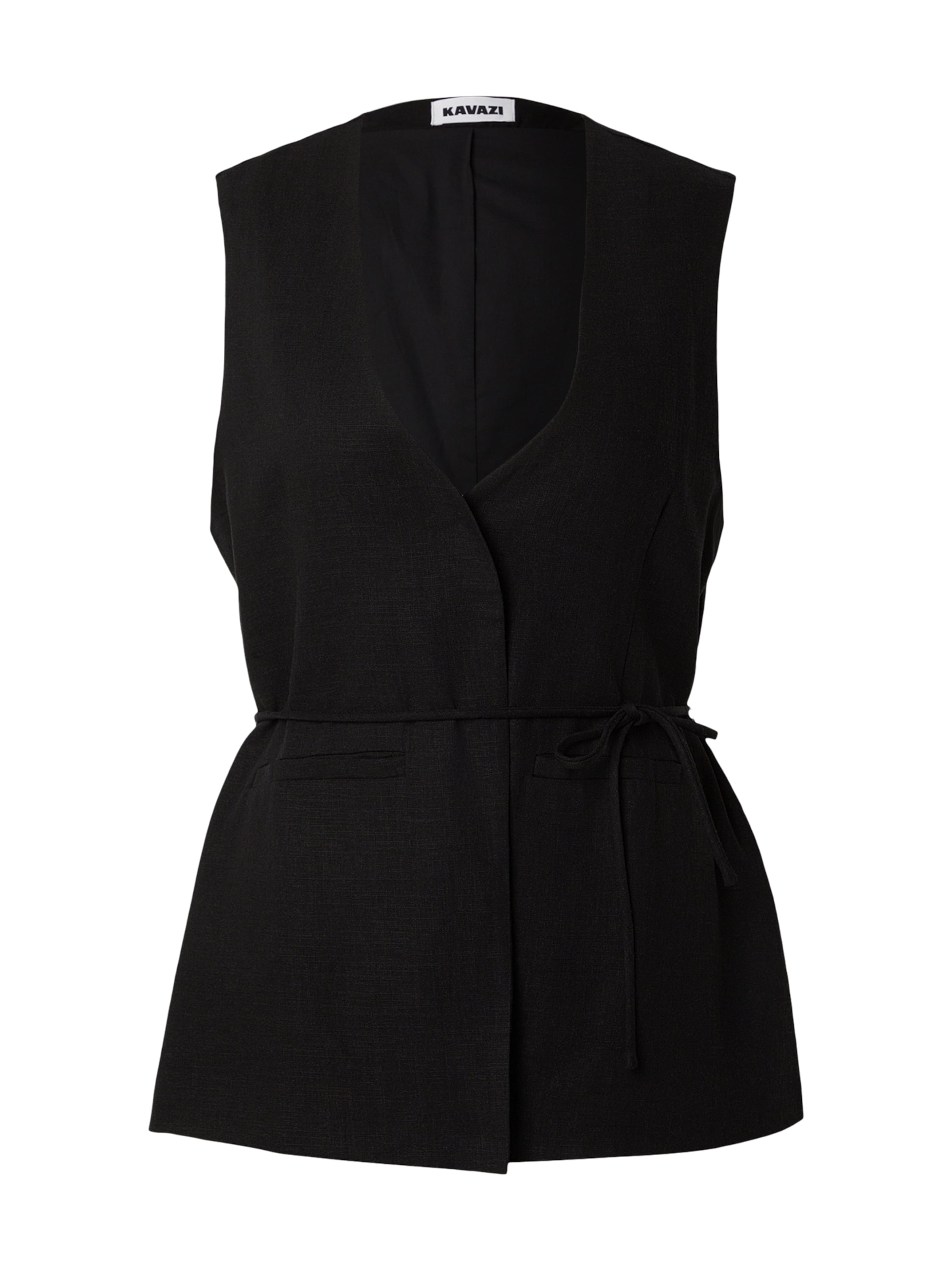 KAVAZI Bodywarmer in Zwart: voorkant