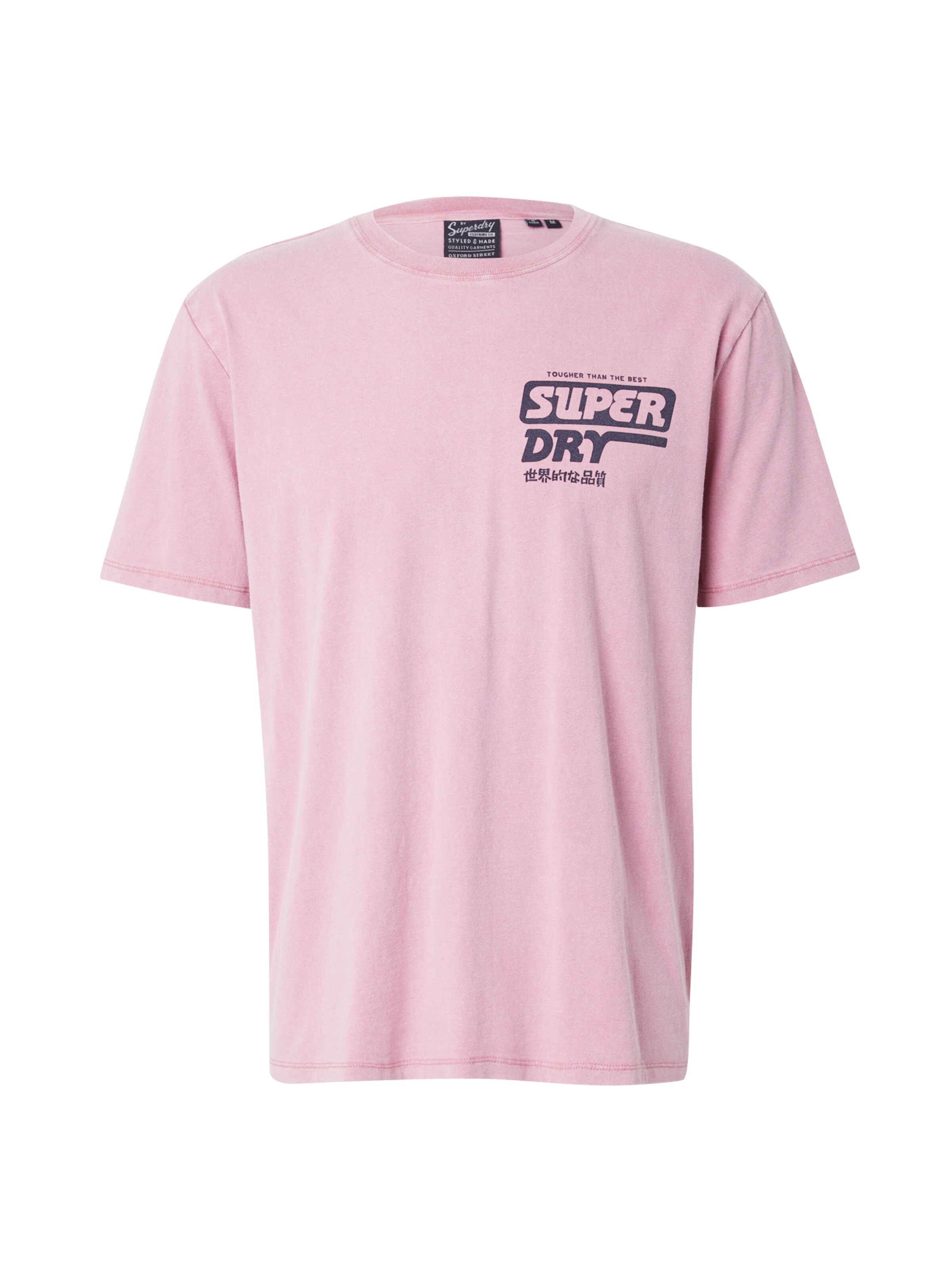 T-Shirt Superdry en rose : devant