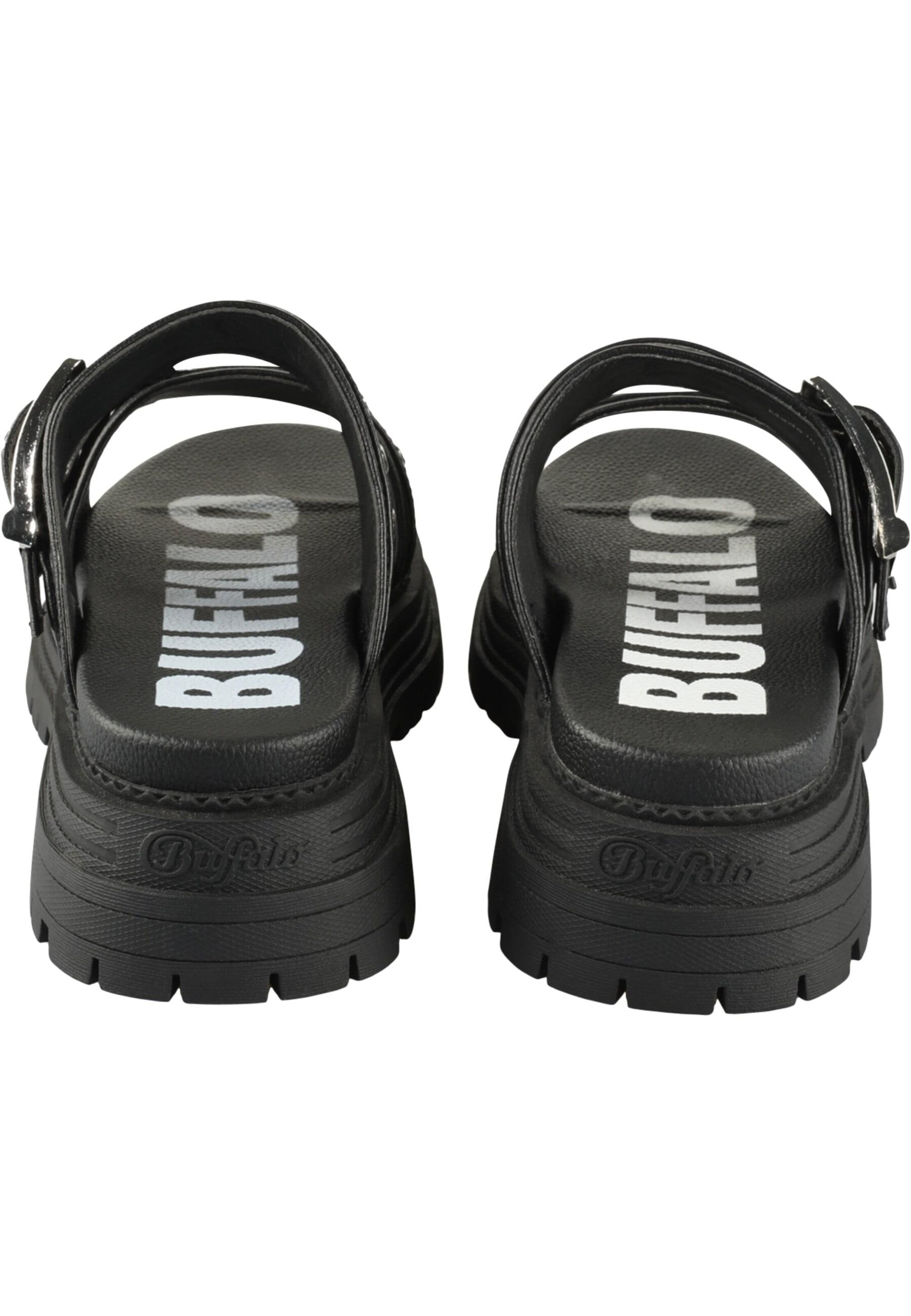 Saboți 'LENNOX' de la BUFFALO pe negru