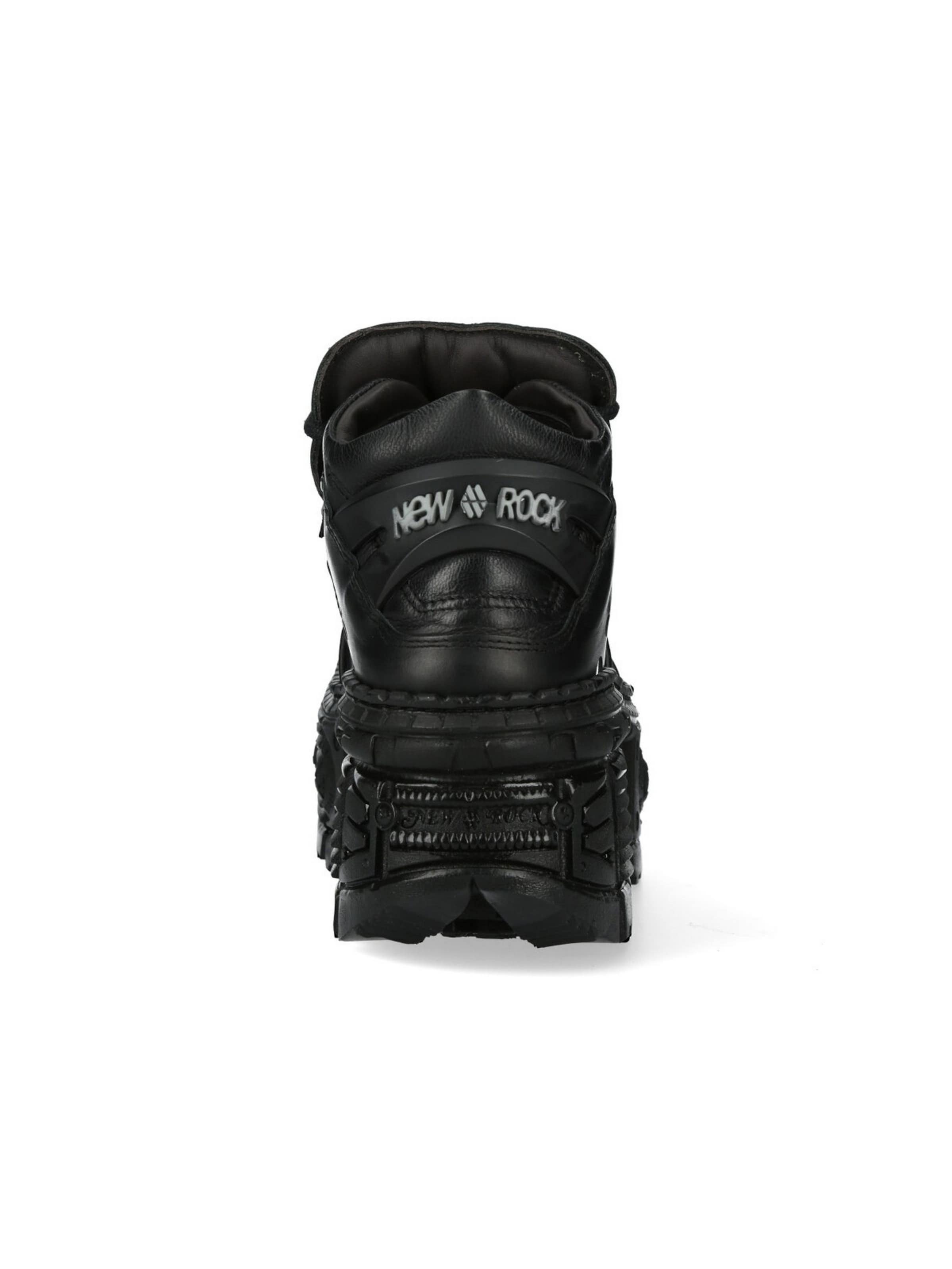 New Rock - Botas con cordones 'Wall106-S12' en negro