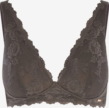 Royal Lounge Intimates Triangel BH ' Royal Dream ' in Grijs: voorkant