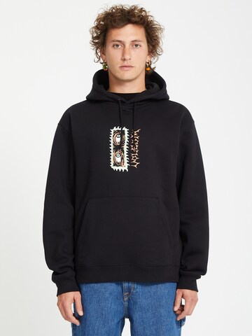 Volcom Sweatshirt 'Noder' in Schwarz: Vorderseite