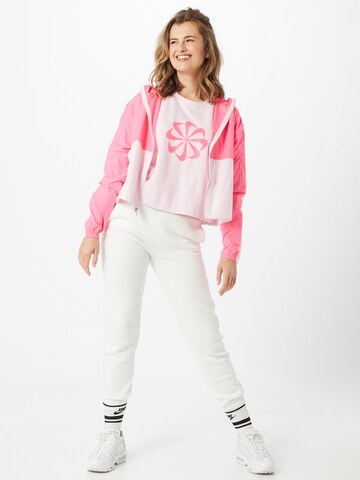 NIKE - Sweatshirt de desporto em rosa