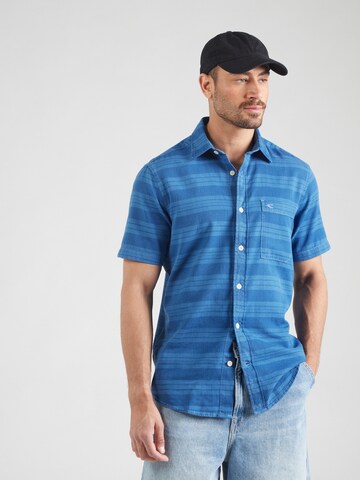 Coupe regular Chemise CAMEL ACTIVE en bleu : devant