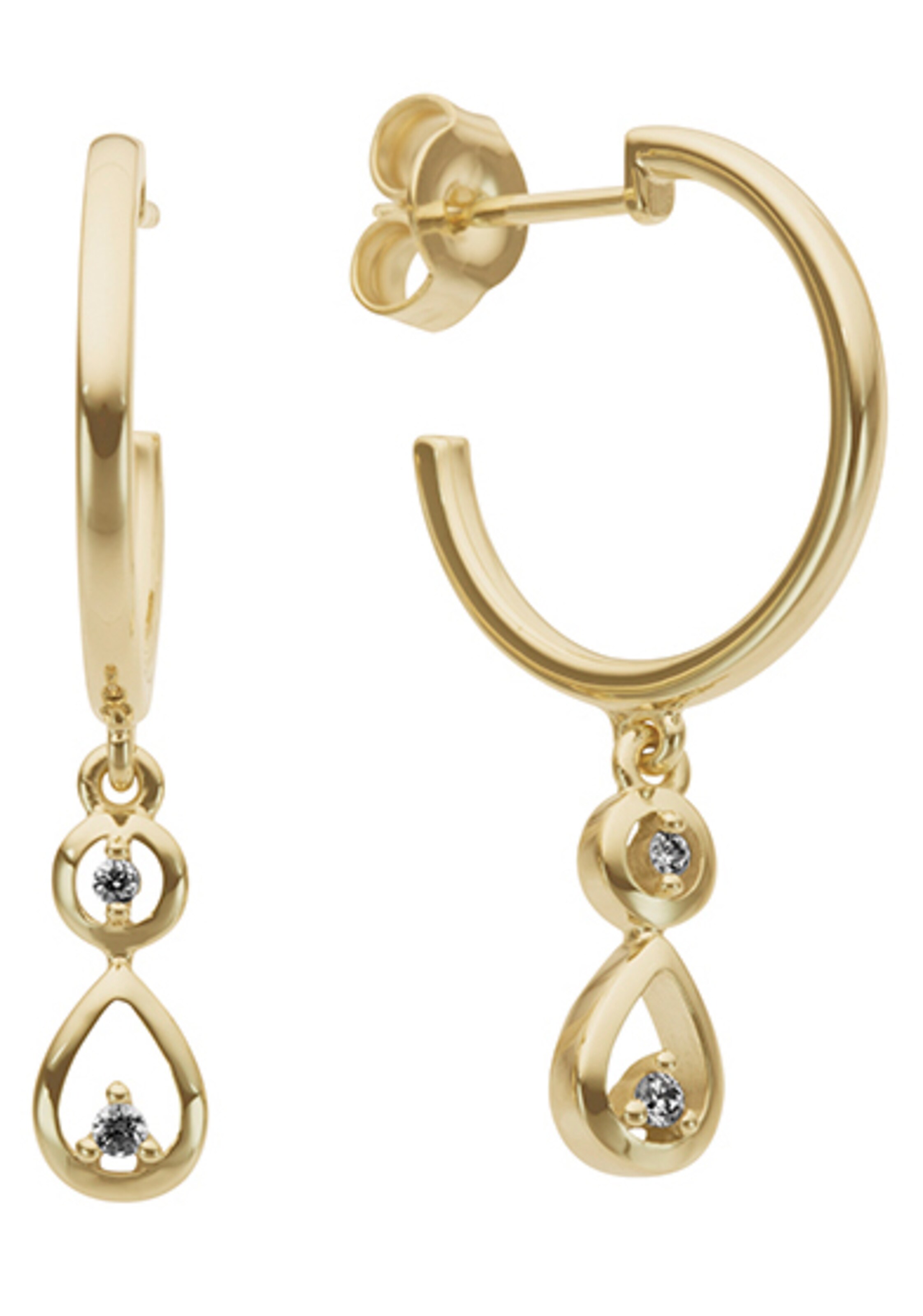 FIRETTI Earrings in Gold: front