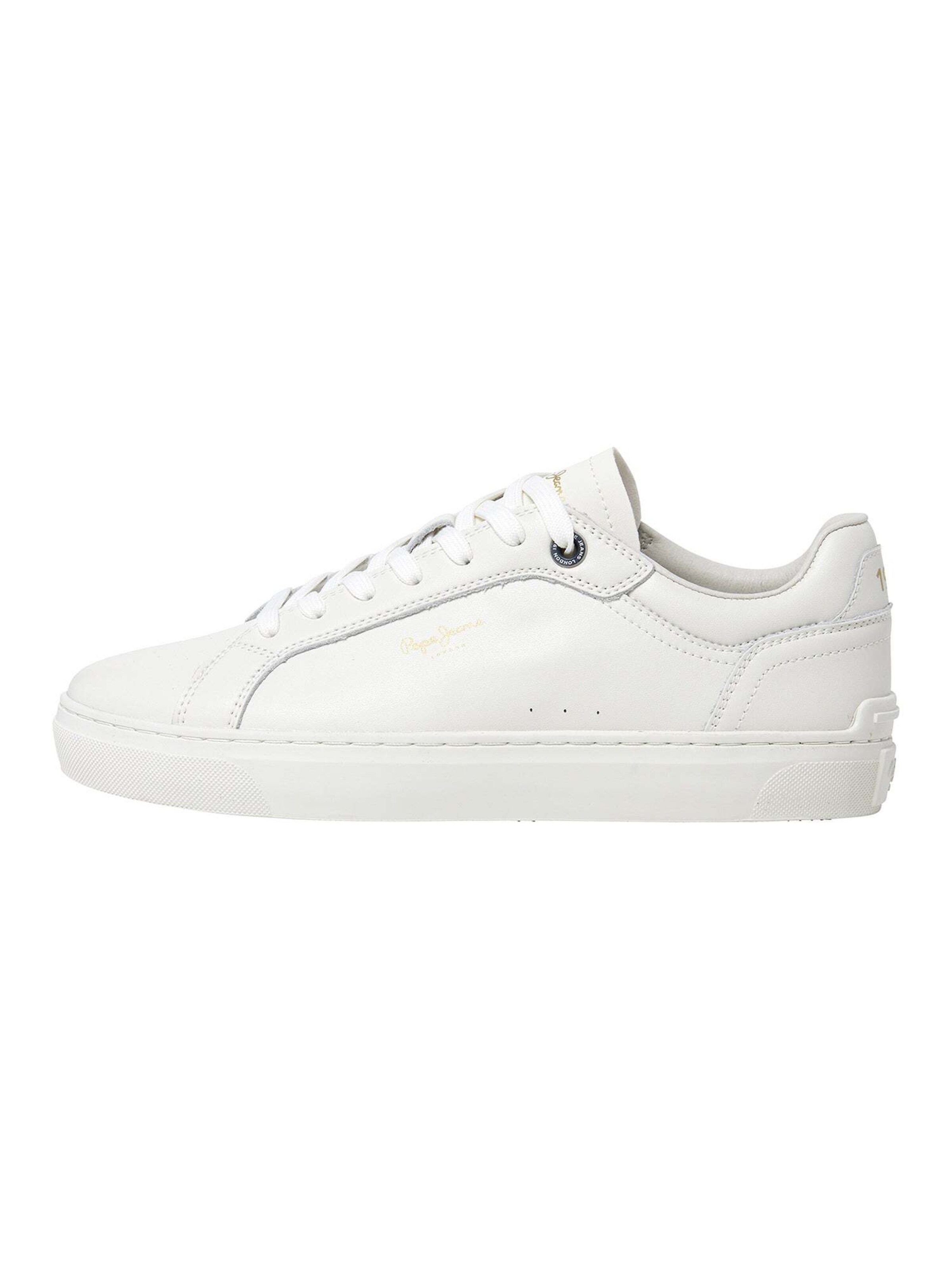 Pepe Jeans Platform trainers 'Camden Edition' in White: front