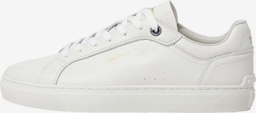 Pepe Jeans Platform trainers 'Camden Edition' in White: front
