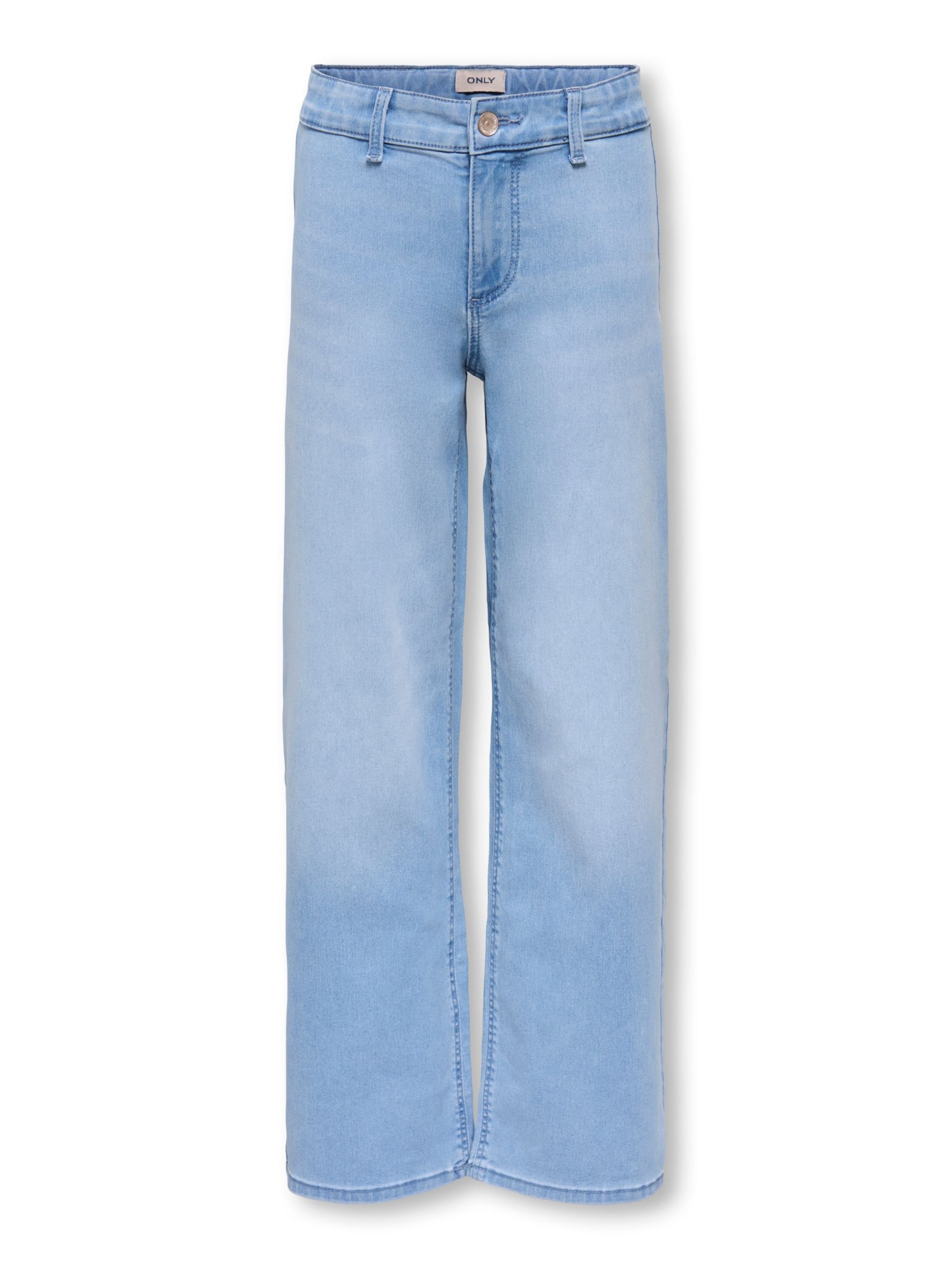ONLY GIRLS - Pierna ancha Vaquero 'KOGSylvie' en azul: frente