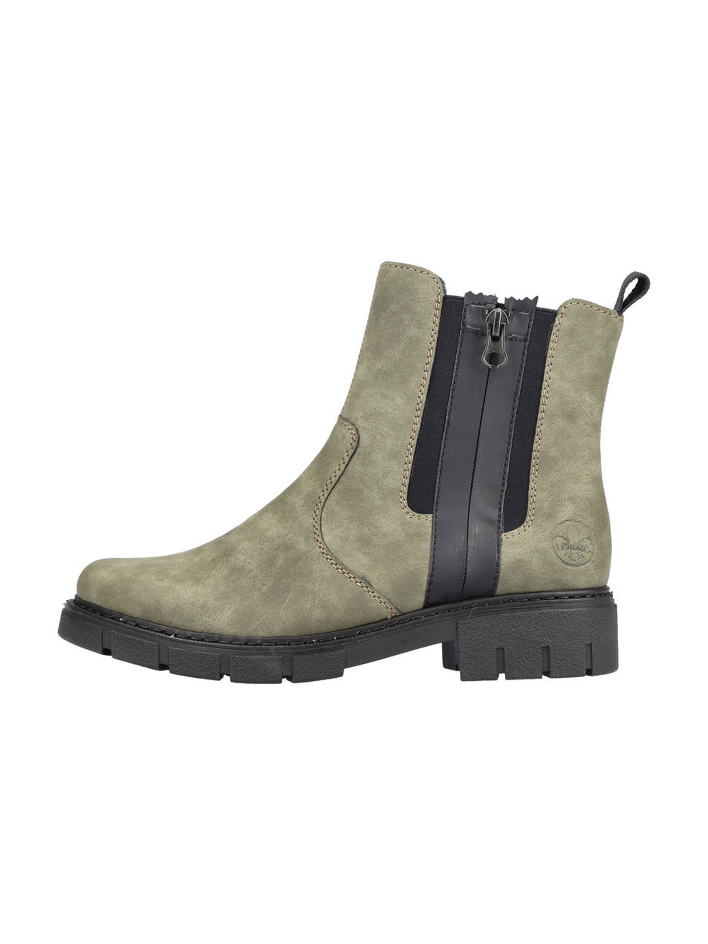 Rieker Enkellaarsjes in Groen