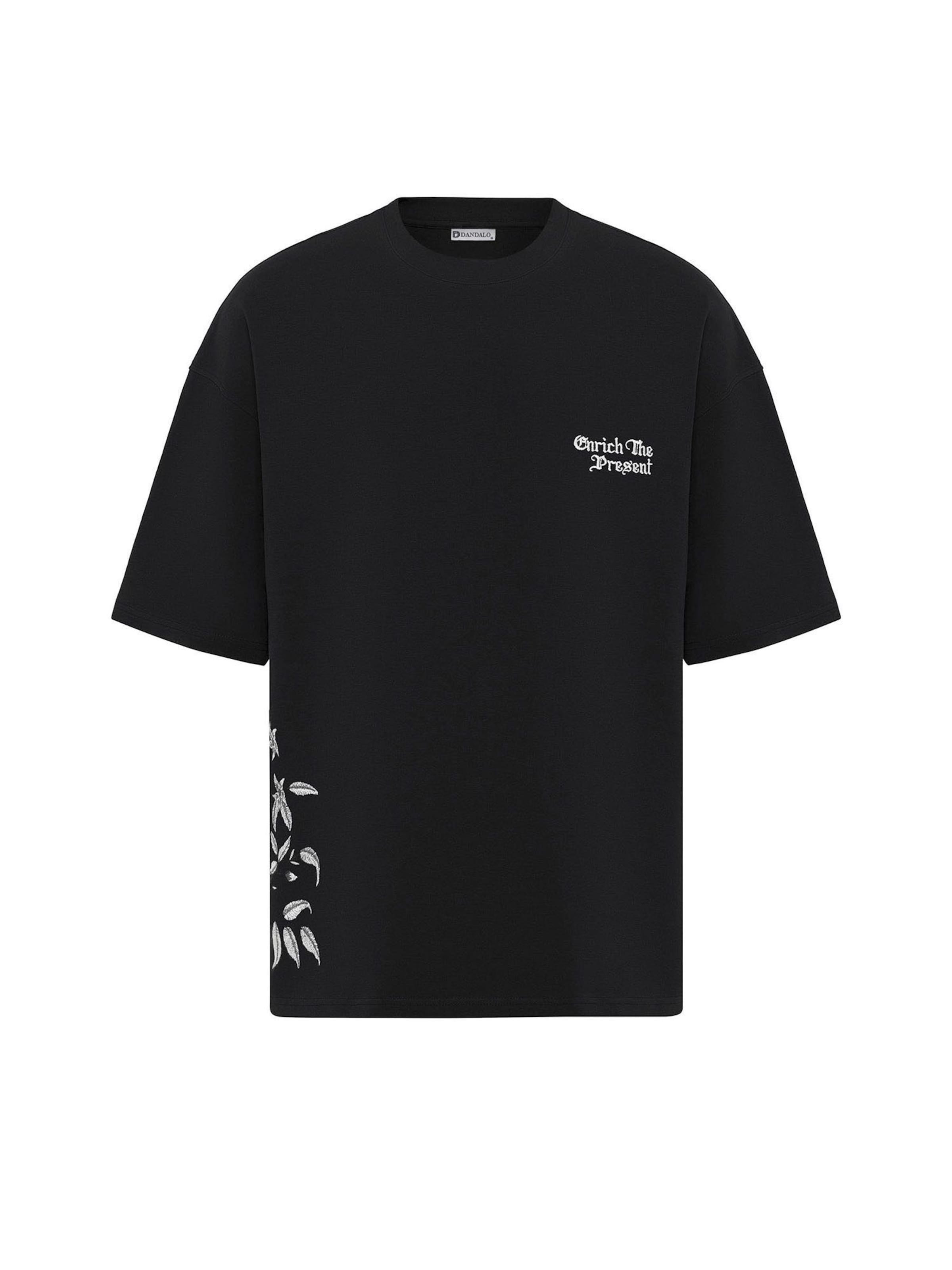 Dandalo Shirt in Schwarz: Vorderseite
