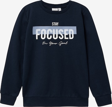 NAME IT Sweatshirt 'VILDAR' in Blue: front