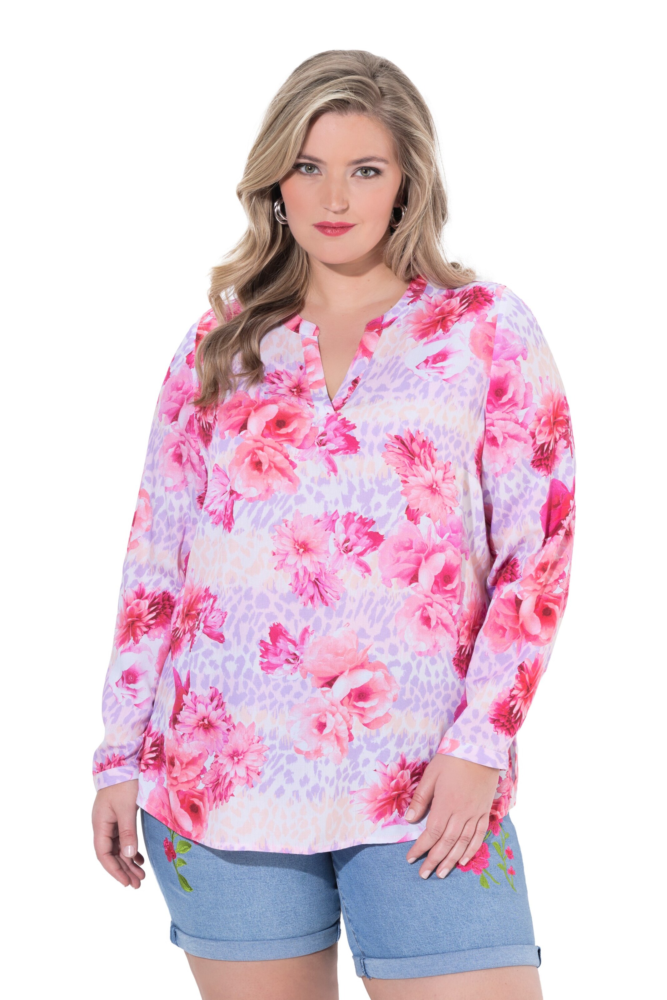 MIAMODA Bluse in Pink: Vorderseite