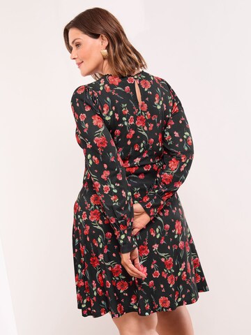 LipsyHaljina 'Lipsy Mini Floral' - crna boja