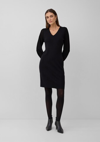 Robes en maille s.Oliver BLACK LABEL en noir