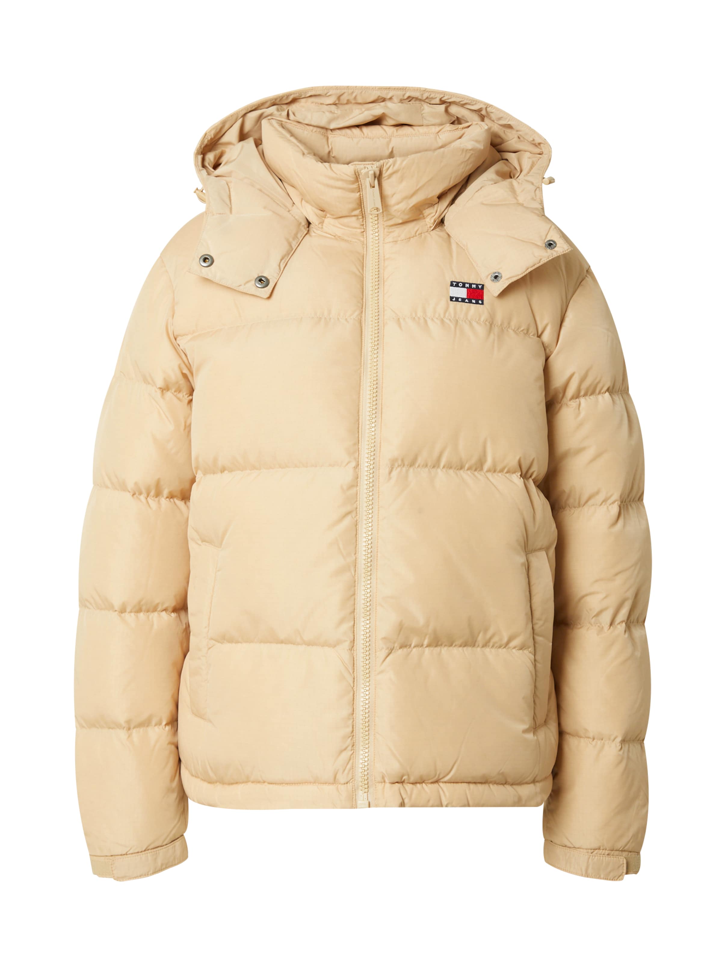 Tommy Jeans Vinterjakke 'Alaska' i beige: forside