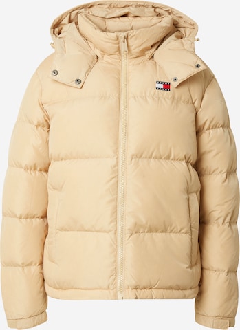 Tommy Jeans Зимняя куртка 'Alaska' в Бежевый: спереди