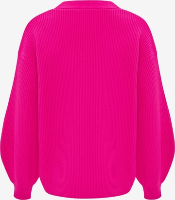 CESARE GASPARI Knit Cardigan in Pink