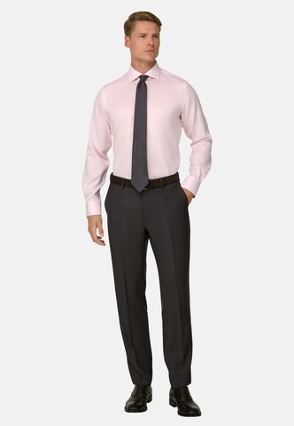 Boggi Milano Regular fit Button Up Shirt 'Ultimate' in Pink: front