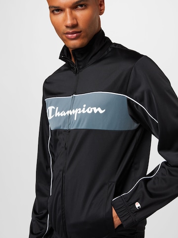 Champion Authentic Athletic Apparel Trainingsanzug in Schwarz