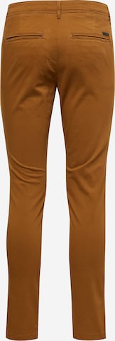 JACK & JONESSlimfit Chino hlače 'Marco Bowie' - smeđa boja