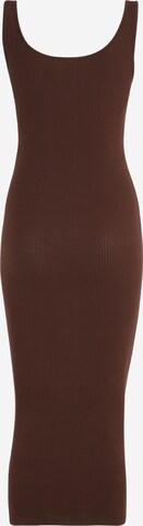 Pieces Maternity Dress 'KITTE' in Brown