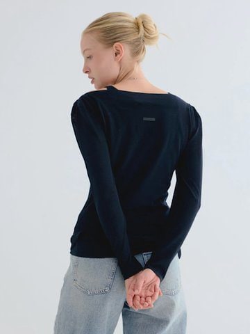 Chemisier SILK & CASHMERE en noir