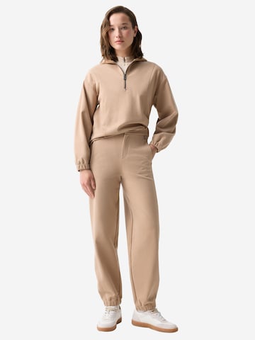 BOGNER Tapered Hose 'Annica' in Beige