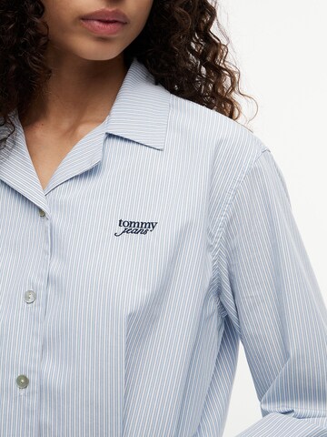 Tommy Jeans Blousejurk in Blauw