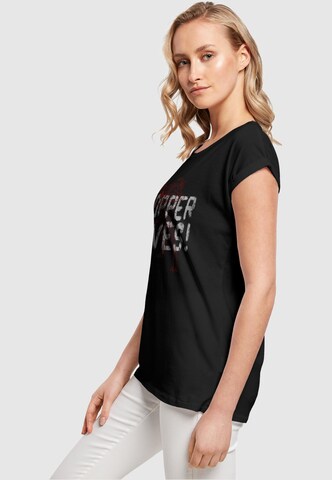 ABSOLUTE CULT Shirt 'Stranger Things - Hoppers Live' in Black