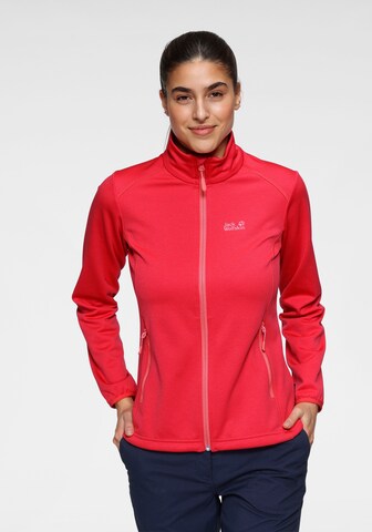 JACK WOLFSKIN Sportjacke 'Jasper' in Rot: predná strana