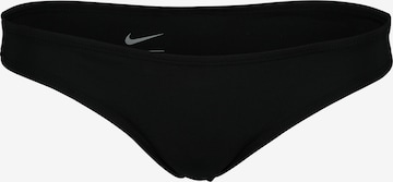 Bas de bikini sport Nike Swim en noir : devant