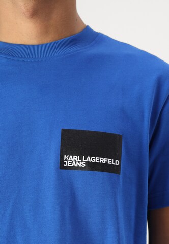 KARL LAGERFELD JEANS Тениска в синьо