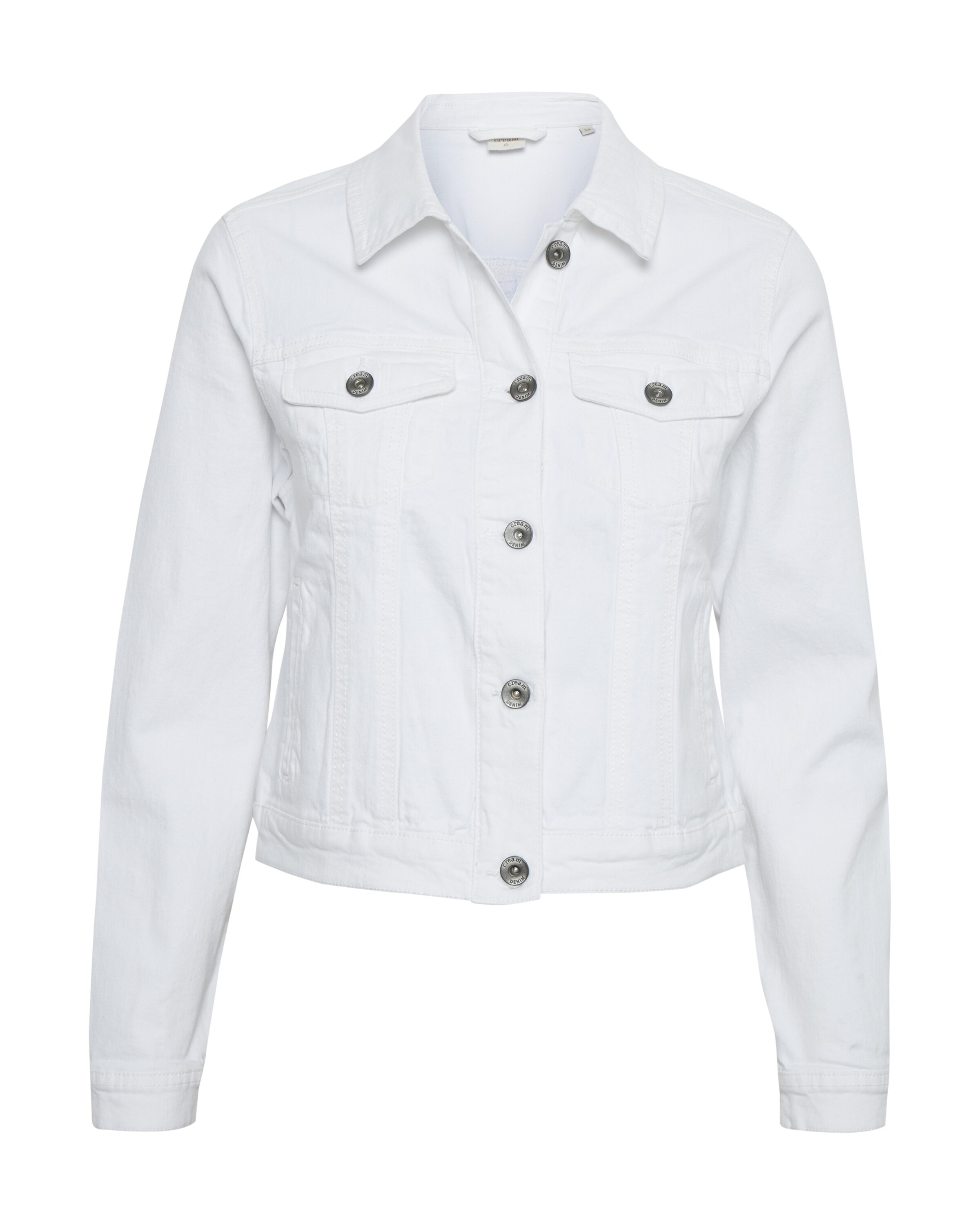 Cream Tussenjas 'Lisa' in Wit: voorkant