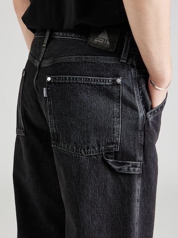 LEVI'S ® Loosefit Jeans 'Silvertab Baggy Carpenter' i sort