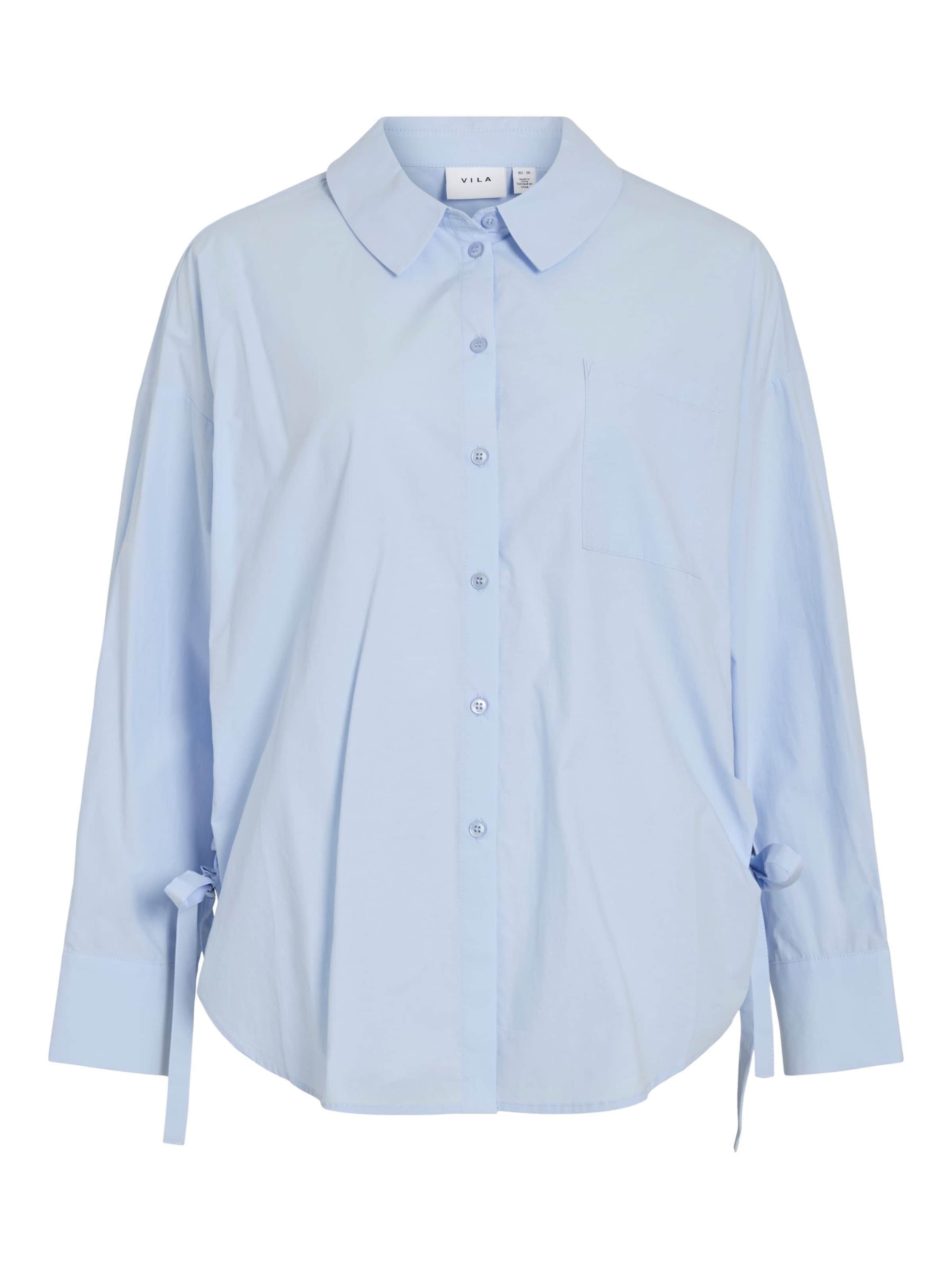 VILA Blouse 'VISiji' in Blauw: voorkant