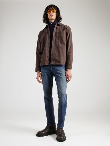 NN07 Slimfit Kavbojke 'Johnny 1839' | modra barva