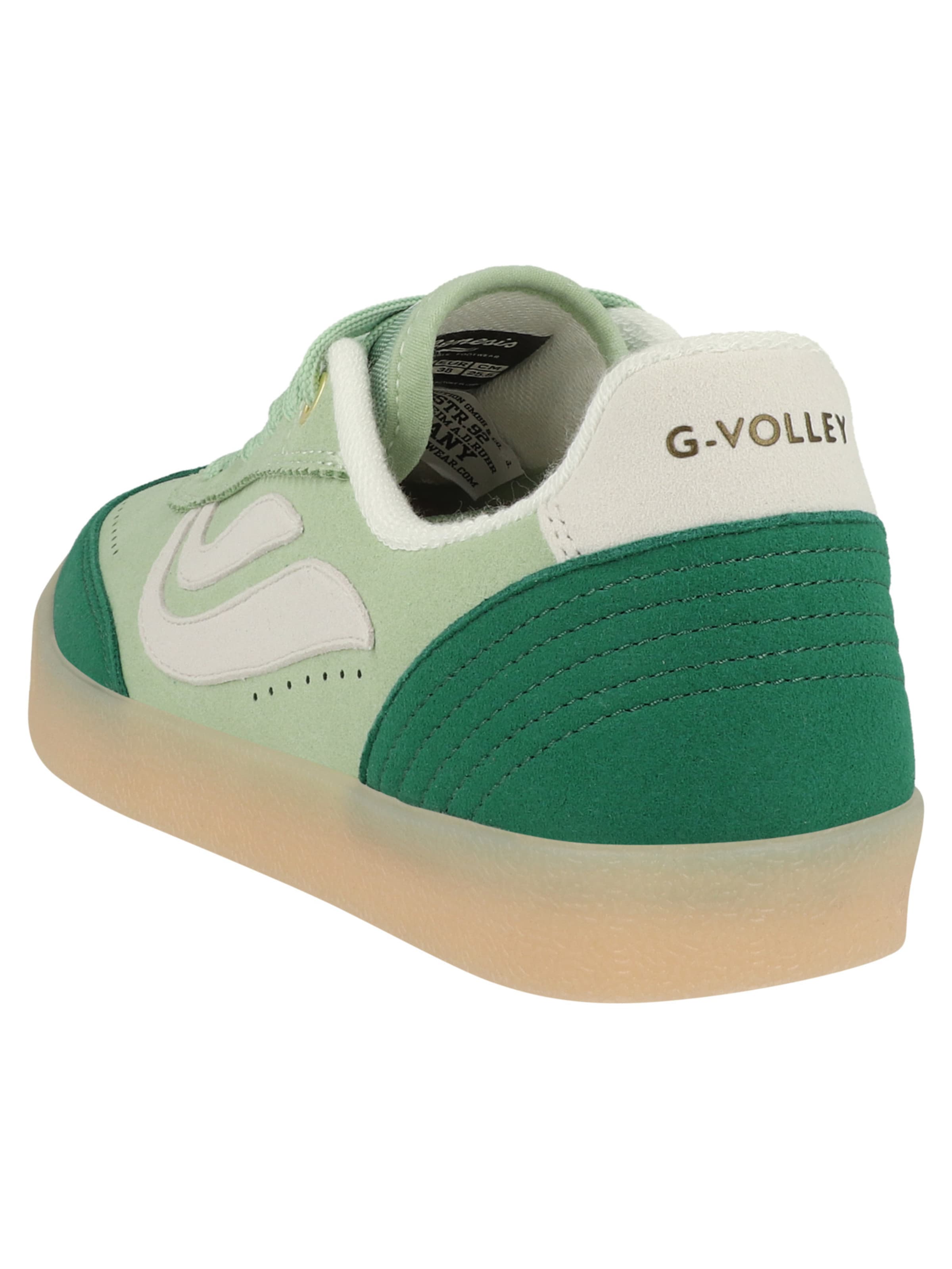 GENESIS Sneakers laag ' Volley Hairy ' in Groen