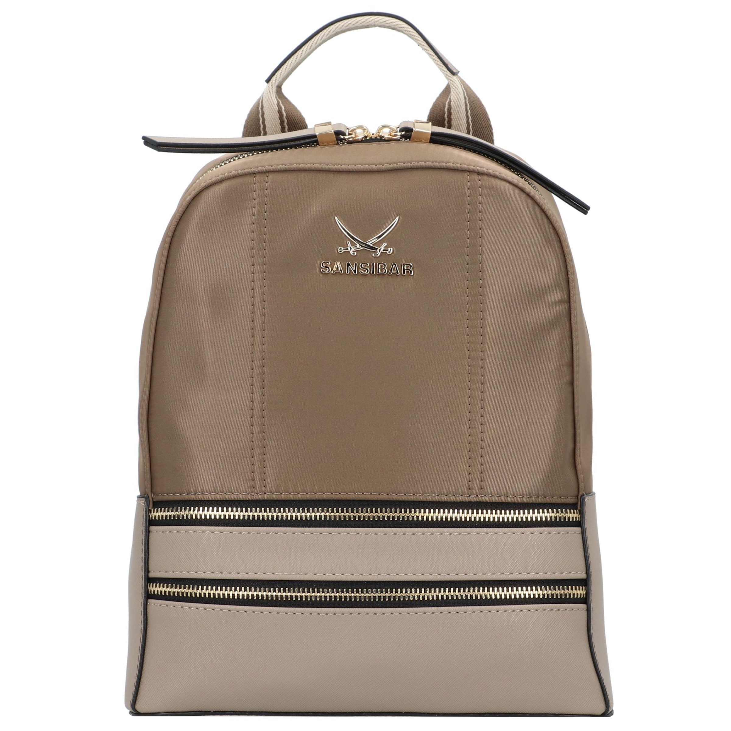 SANSIBAR Rucksack in Braun: Vorderseite