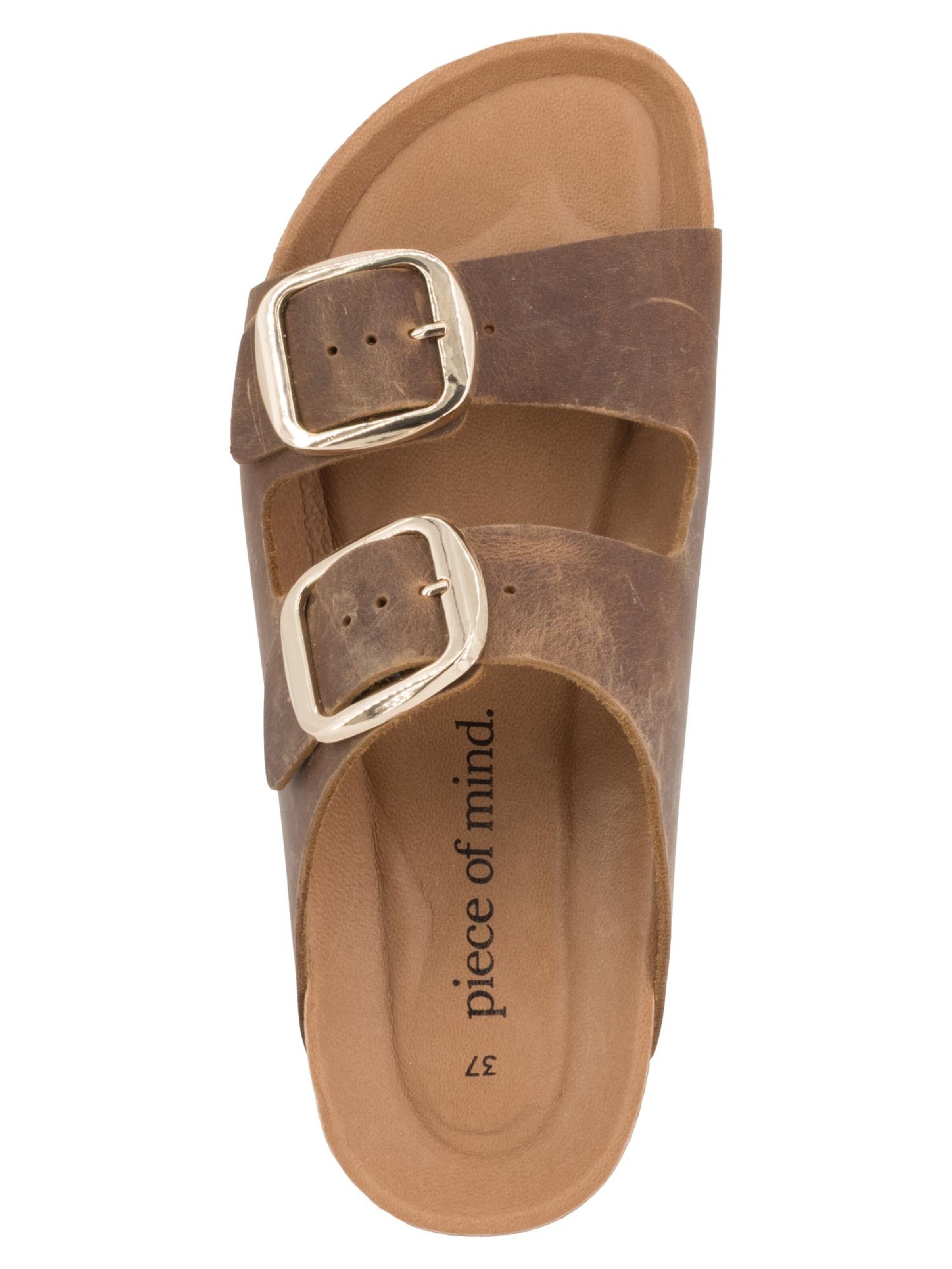 Piece Of Mind Mule 'Comfort' in Brown