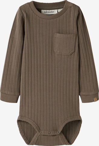 Lil'Atelier Romper/bodysuit in Brown: front