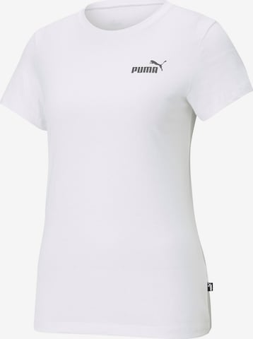 PUMA Performance shirt in White: front