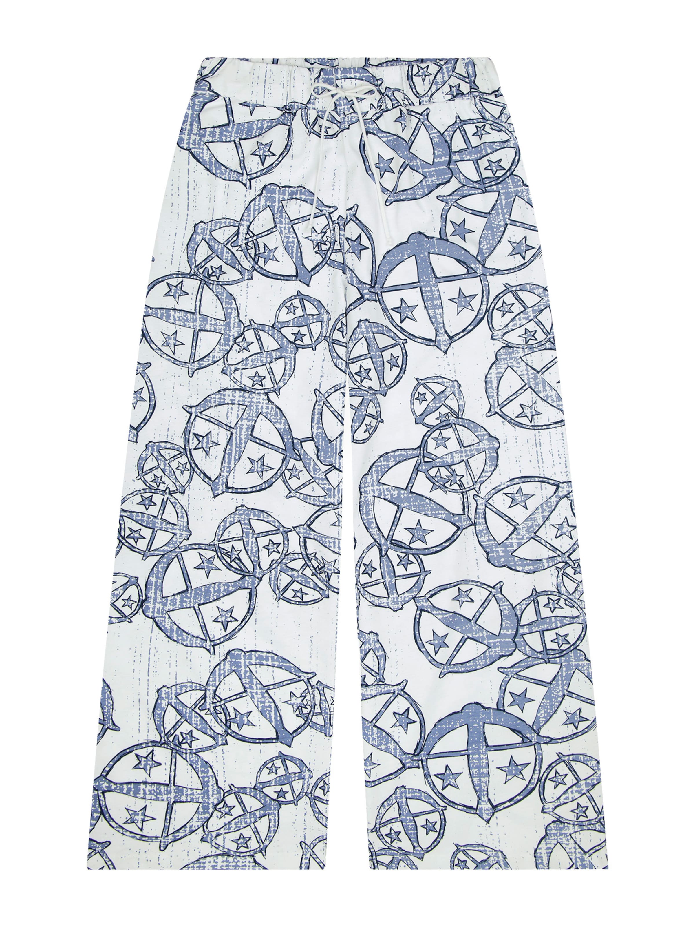 Pantalon de pyjama ' SCHIESSER 150 YEARS ' SCHIESSER en bleu : devant