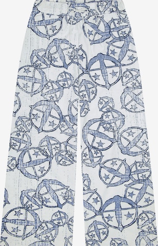 SCHIESSER Pajama Pants ' SCHIESSER 150 YEARS ' in Blue: front