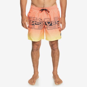 QUIKSILVER Board Shorts in Orange: front